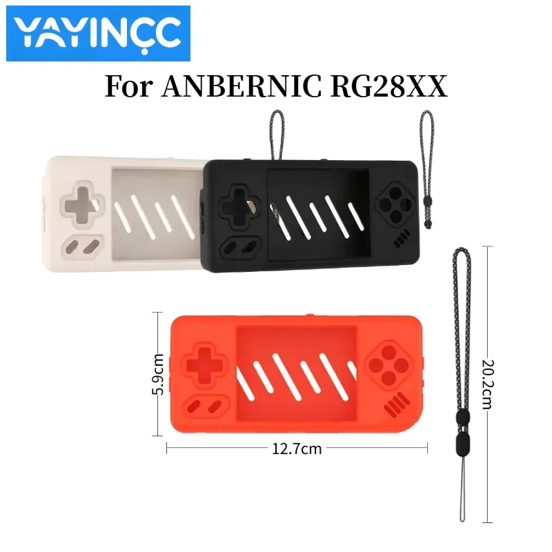 

Suitable for ANBERNIC RG28XX Console Soft Silicone Case Cover Protective Shell Sleeve Anti-Scratch Protector Game Accessories