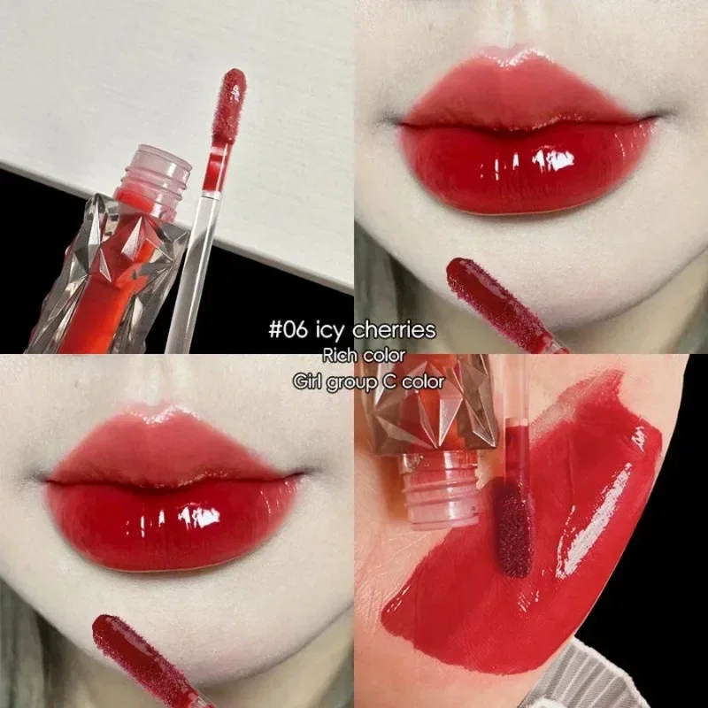 Water Lip Glaze Mirror Gloss Natural Lasting Hydrating Moisture Not Easy To Take Off Makeup Liquid Lipsticks Cosmetics