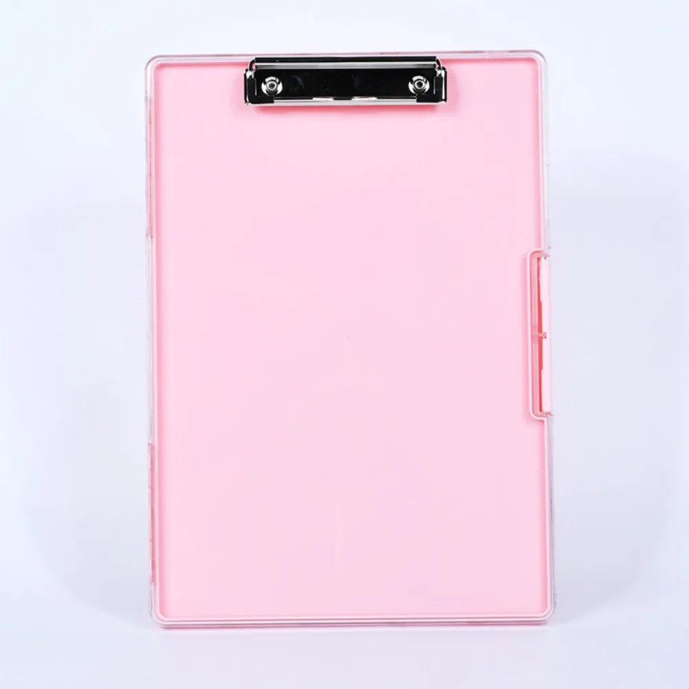 

Portable Side Opening Storage Clipboard Double-layer High Capacity Writing Board 34x24cm Plastic Clipboard Organizer Educational