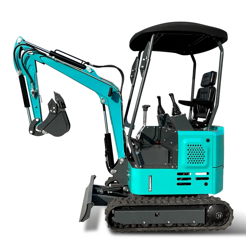 Customized China Factory Direct Mini Digger for Farm Garden Use High Quality Roof Excavator with 1-Year Warranty