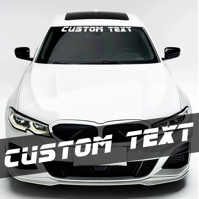 1 шт., автомобильные наклейки на заказ, авто лобовое стекло, самоклеящаяся водонепроницаемая персонализированная виниловая наклейка для лодки