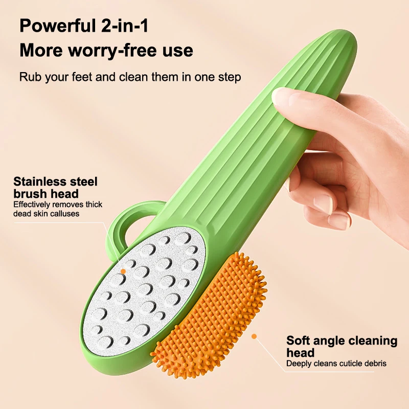 Lime à pied Double face 2 en 1, 1 pièce, lime à talon, peau dure et morte, dissolvant de callosités, exfoliant, soins des pieds, râpe, outil de pédicure professionnel