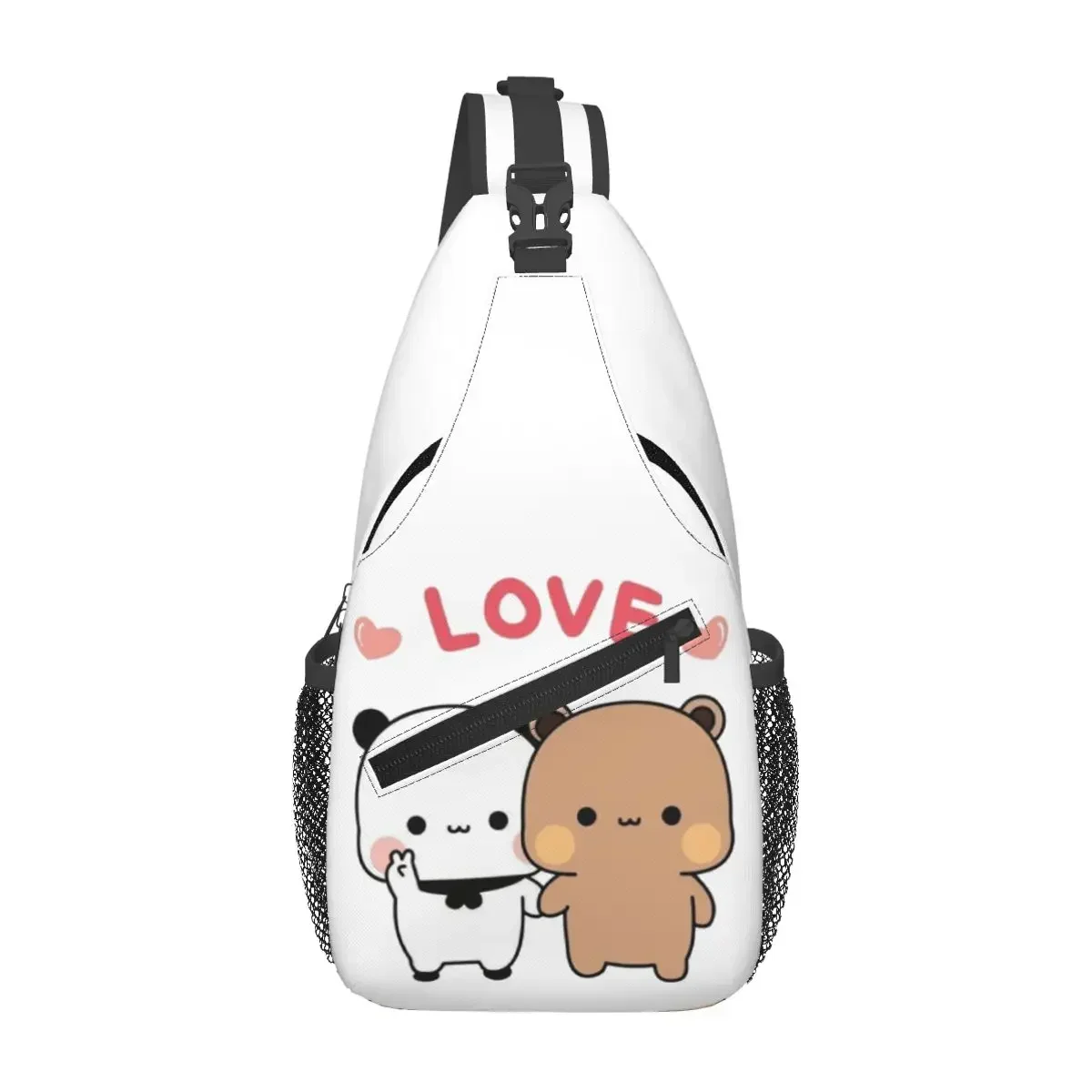 

Bear And Panda Bubu Dudu Balloon Chest Bag Men Sling Crossbody Backpack Chest Bag Traveling Hiking Daypack Shoulder Bag