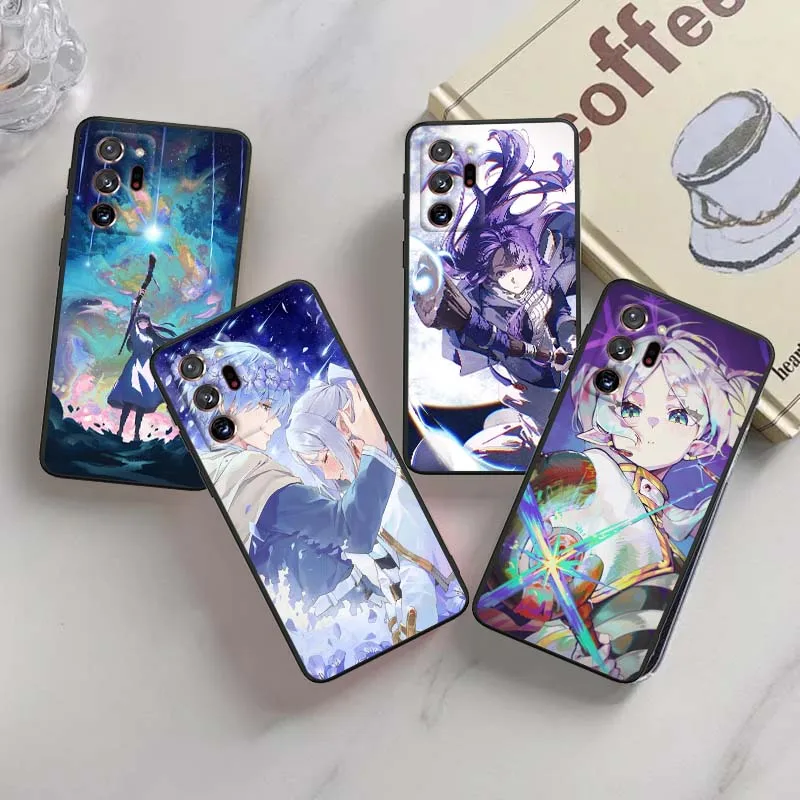 

F-Frieren Anime popular Art Phone Case For Samsung A73 A72 A71 A55 A54 A53 A52 A51 A13 A22 A16 A15 A05s A14 A05 A06 5G Black
