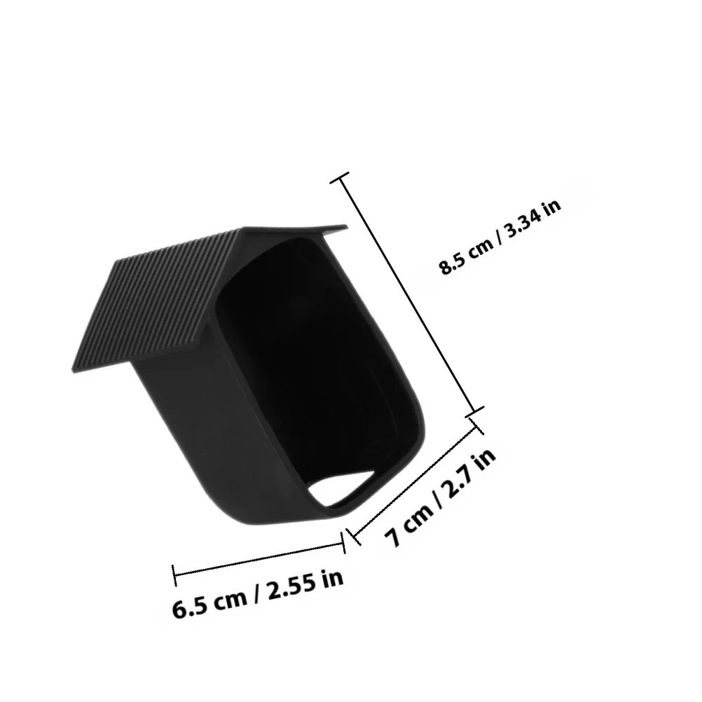 قطعتان من أغطية كاميرا الأمان المقاومة للماء في الهواء الطلق، حافظات حماية مقاومة للعوامل الجوية، درع المطر متوافق مع زاوية واسعة شفافة من Eufy