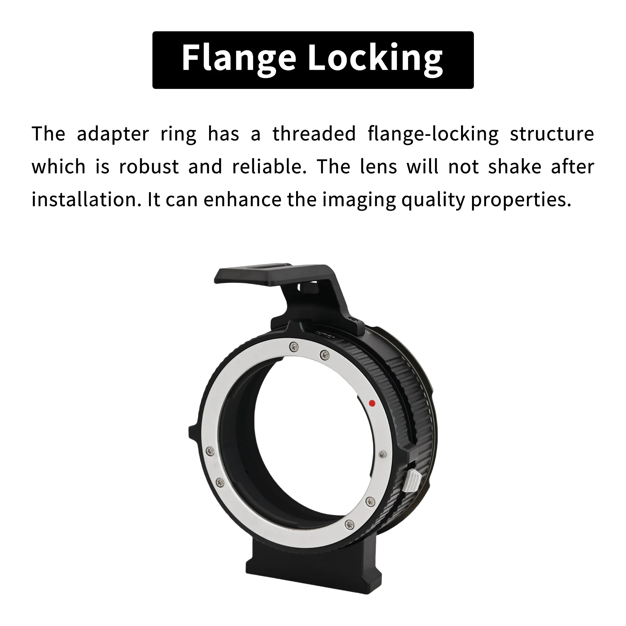 XPIMAGE EF to DX Lens Mount Adapter Ring Compatible with Canon EOS EF Lenses to DJI Ronin 4D X9 Cameras