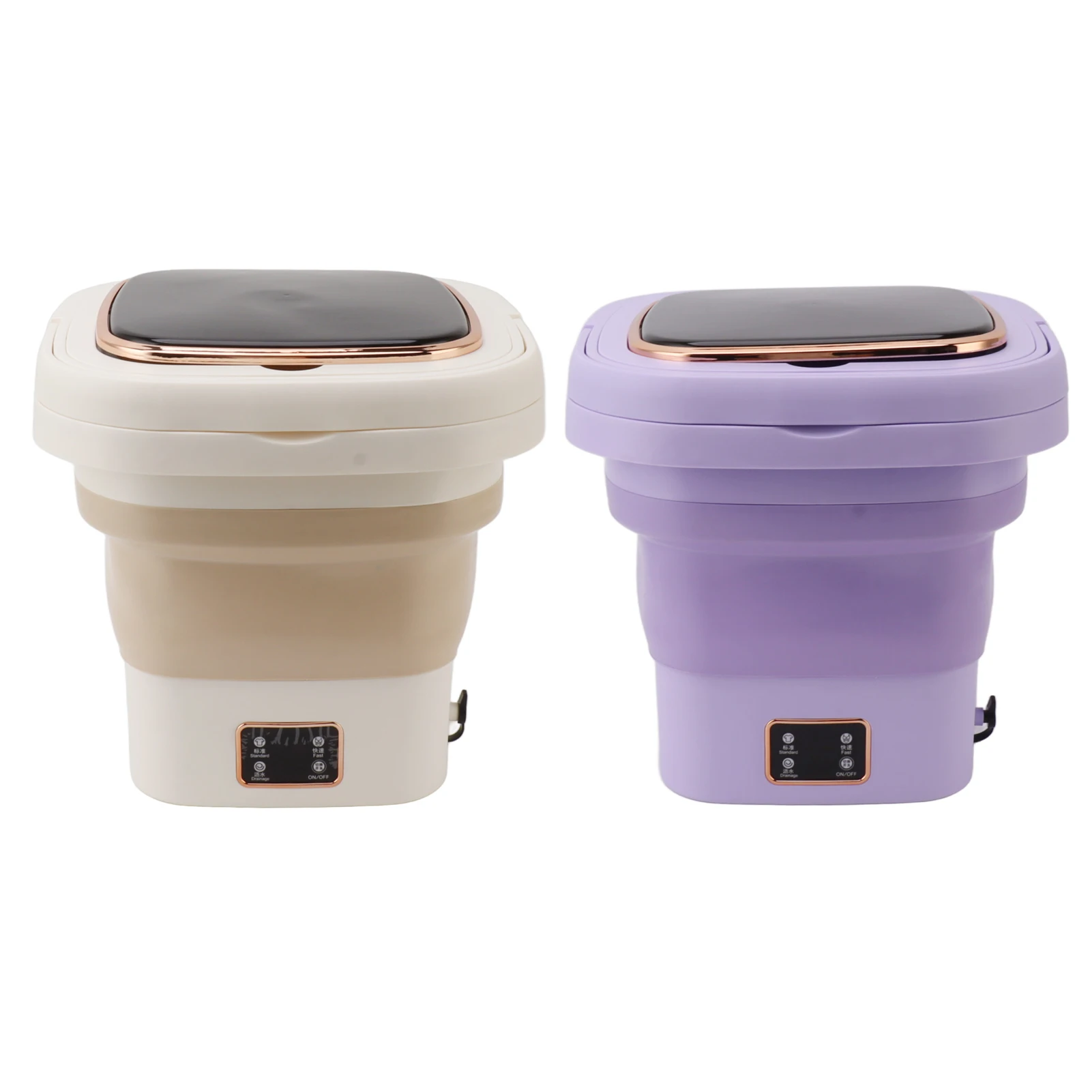 Tragbare Waschmaschine multifunktion ale faltbare geräuscharme kleine faltbare Schaufel waschanlage 9l hoch effizient für Schlafsäle