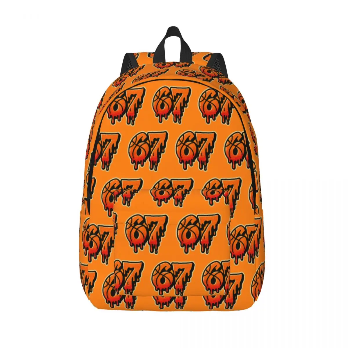 

Gen Alpha Slang 67, рюкзак Drip Six Seven, повседневный школьный деловой рюкзак, баскетбольная сумка для мороженого, легкая сумка на плечо для колледжа