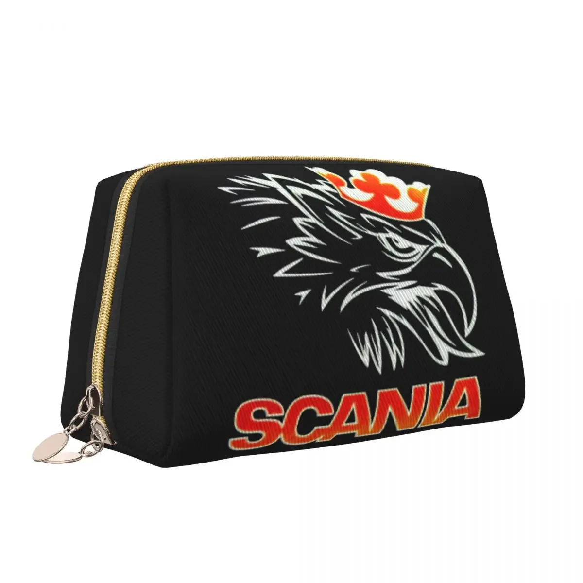 Scanias Print Cosmetic Bag Women Cute Large Capacity Makeup Case Beauty Storage Toiletry Bags