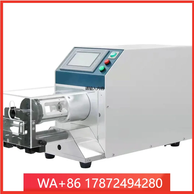 Automatic .-.mm Diameter Coax Strip Layer Peeling Coaxial Cle Stripping hine