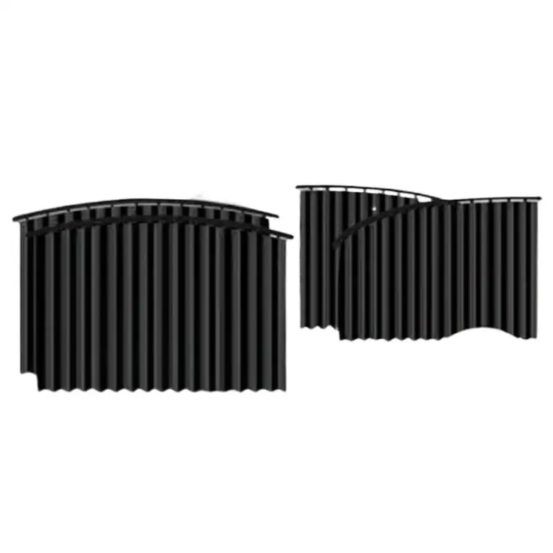 �� 4-teiliges Set Universelle Auto-Sonnenschutz Magnetische Seitenfenster-Vorhänge Einziehbare Sonnenschutzabdeckung Wärmeschutz-Fensterabdeckung – Detail 7