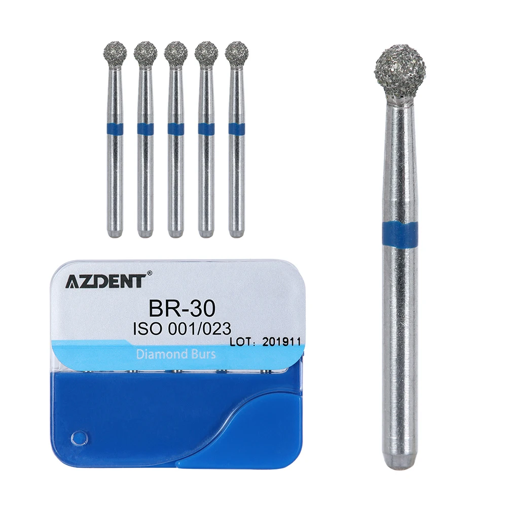 20 Boxen AZDENT Dental Diamantbohrer FG 1,6 mm für Hochgeschwindigkeits-Handstücke, mittlere Polierbohrer, Laborinstrumente, Zahnarztwerkzeuge – Detail 29