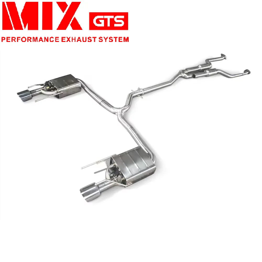 Suitable for GS430/GS460 4.3/4.6 V8 2008-2011 Cat Back Exhaust, High-performance Exhaust Modified Racing Power Enhancement