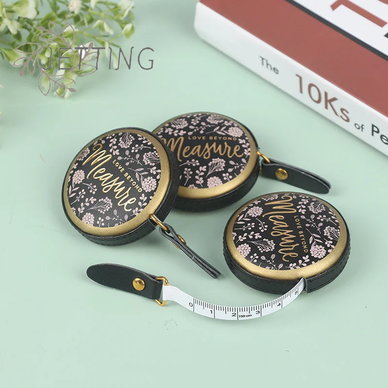 (SMTGDP11)1.5M Soft Measurer Retractable Vintage Style Mini Tape Nostalgia Measure Ruler Retro Sewing Centimeter Roll Tape