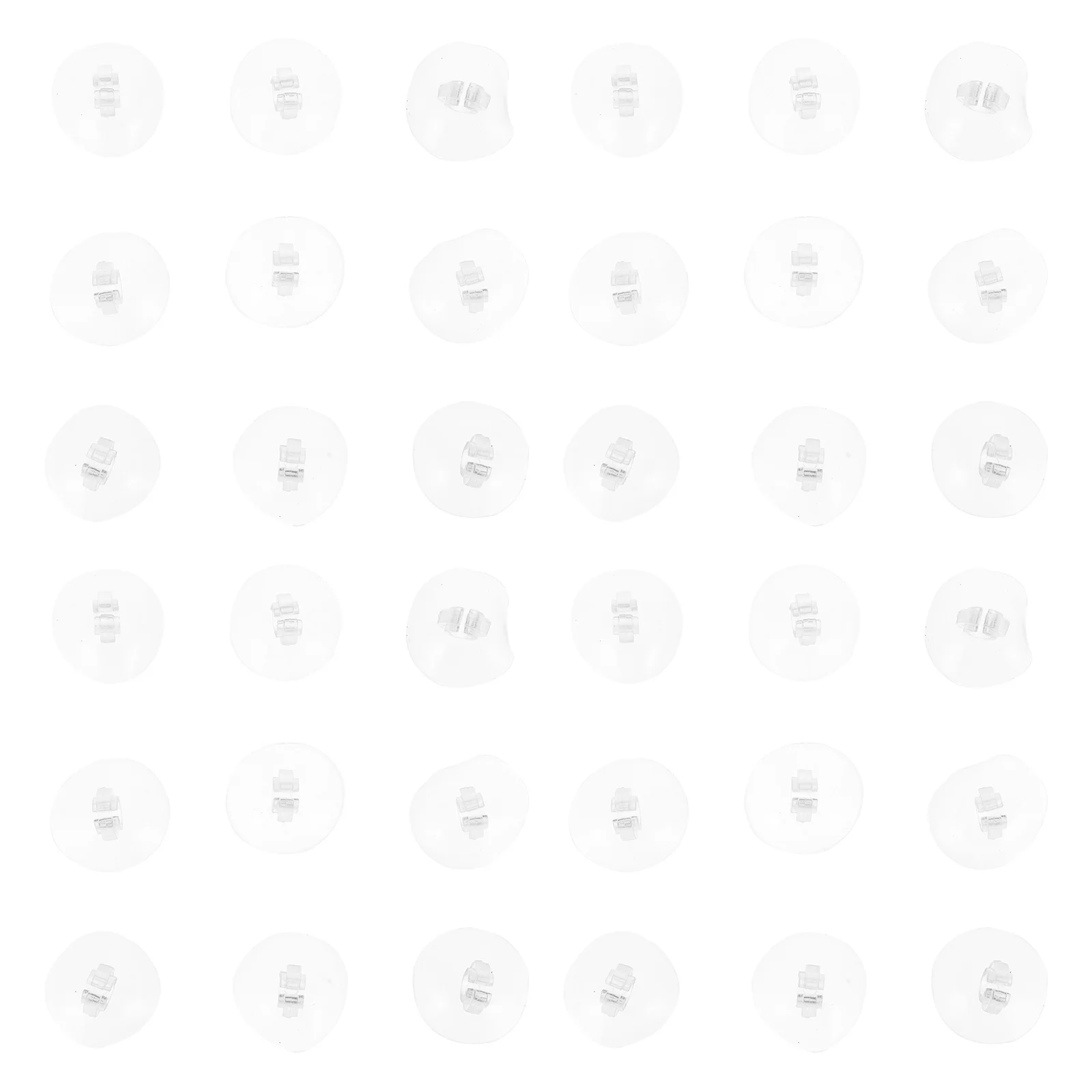 

40Pcs Oxygen Hose Holding Suction Cups Fine Workmanship Fish Tank Oxygen Accessories Safe Non-Breakable Plastic Clamp for Daily