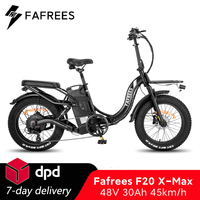 Fafrees F20 X-max Folding Electric Bicycle 750W 48V 30Ah MTB Mountain Bike Outdoor Fat Ebike for Adult