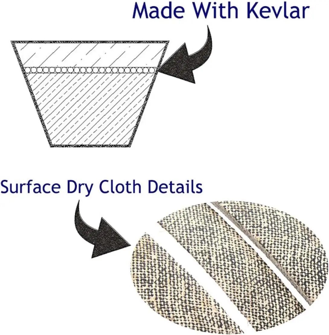 

Ремень для газонокосилки 5/8 "x 71" Ремень для привода газона, изготовленный из кевлара, совместимый с John Deere M127926 LT133 LT155