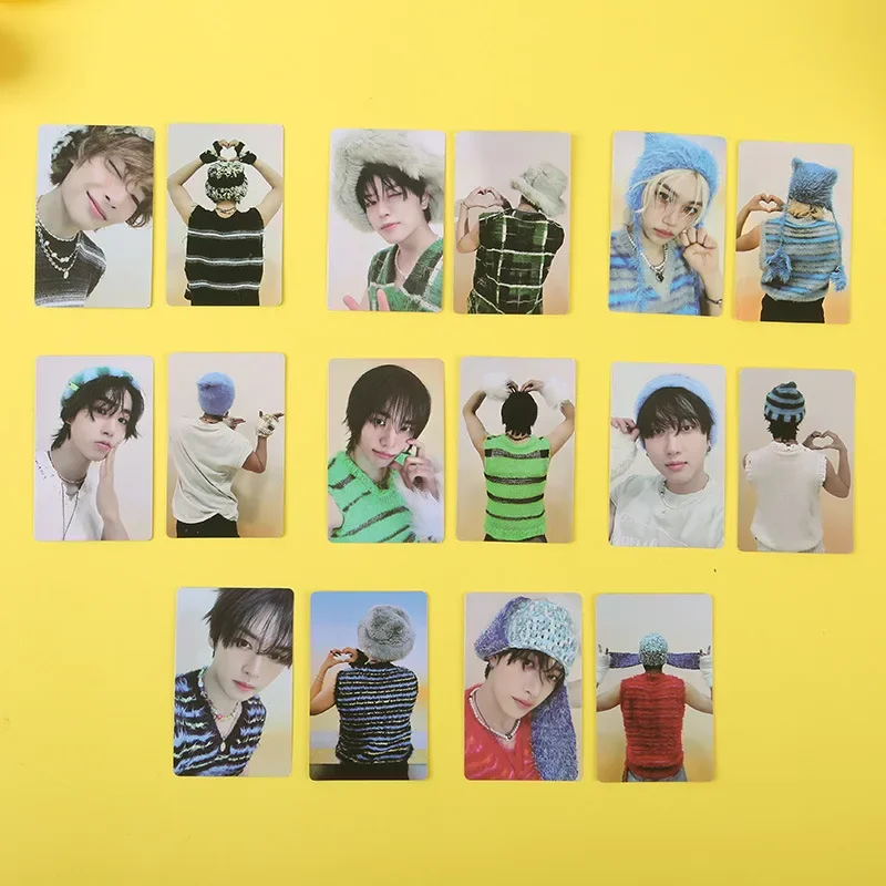 KPOP Stary ATE LOMO Card Felix Hyunjin Photo Cards Seungmin Han Changbin Lee Know I.N Bangchan Photo Postcard Fans Collection