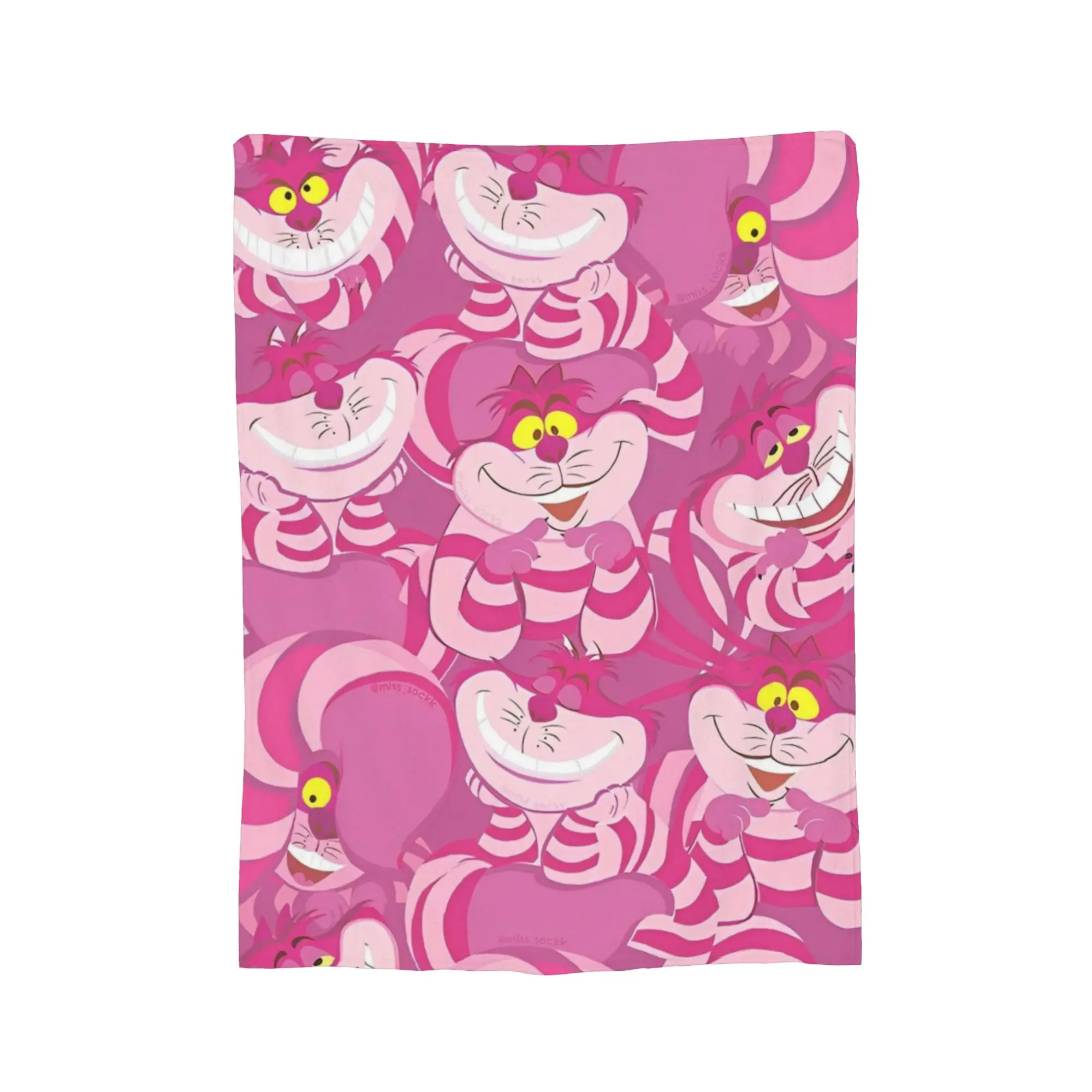 سوبر لينة أليس في بلاد العجائب رمي بطانية قسط الصوف الفانيلا خفيفة الوزن بطانية سرير مريحة أفخم المفرش استخدام كل موسم