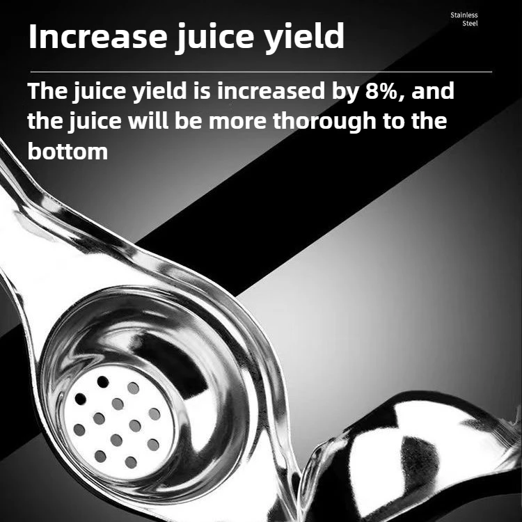 홈 304 스테인레스 스틸 수동 주서기 레몬 주스를 짜내기위한 가정용 손으로 누르면 오렌지 클립 미니 소형 주서기 휴대용
