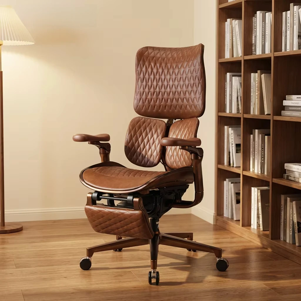 S300L Modern Soft Comfort Executive Chair 6D Adjustable Armrest Ergonomic Waist Support Hotel Office Chair