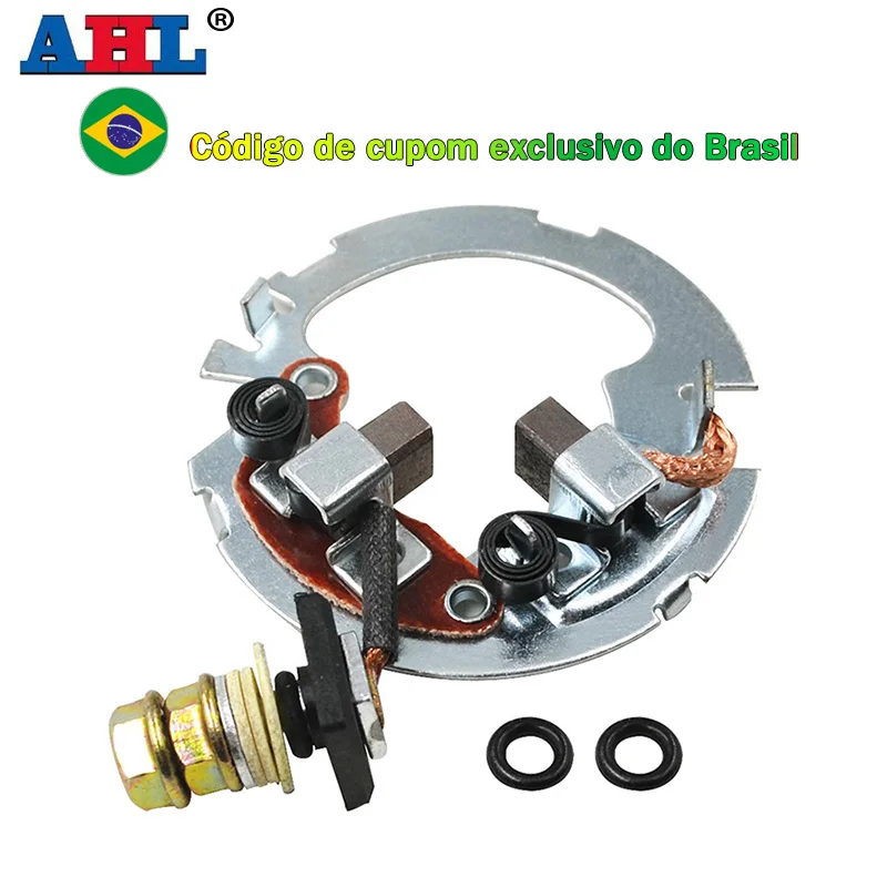 Kit de reconstrução de placa de escova para reparo de partida de motocicleta, para honda nx650 xr650l trx250 trx250x trx300 trx250te trx450es trx500fa xr 650