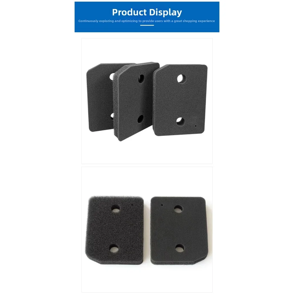 Washing Machine Filter Sponge For Miele 9164761 Dryer Replacement Pad Thickened Lint Catcher Screen Accessories 2 Pieces