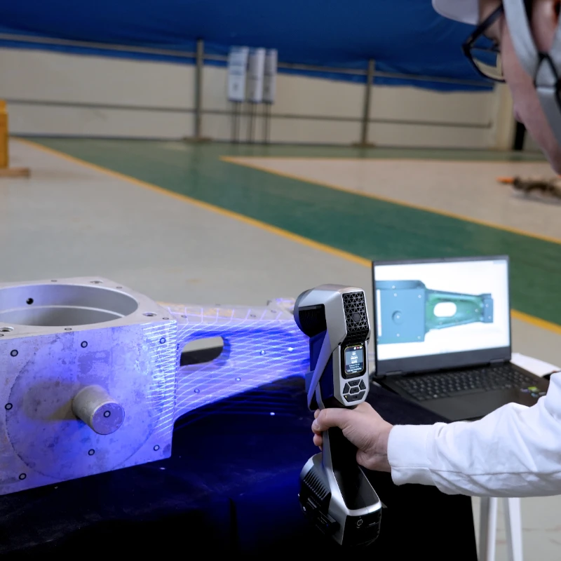 Scanology Blue Portable Efficient Reliable Intelligent and Wireless Handheld Laser 3D Scanner