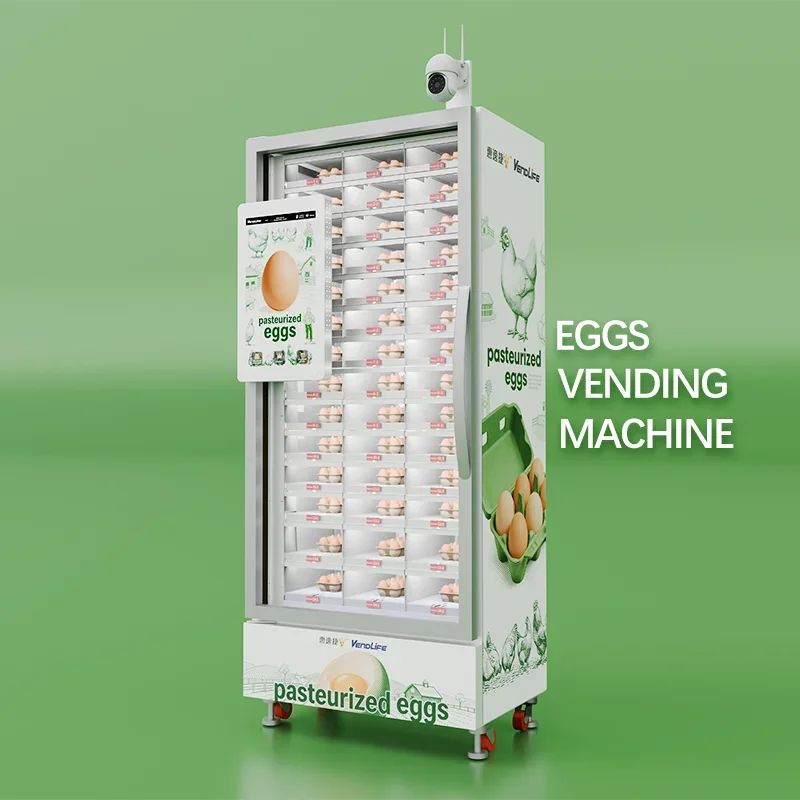 &Fresh Ready Food Refrigerated Sushi Vending Machine With Cooling System locker windows vending machines