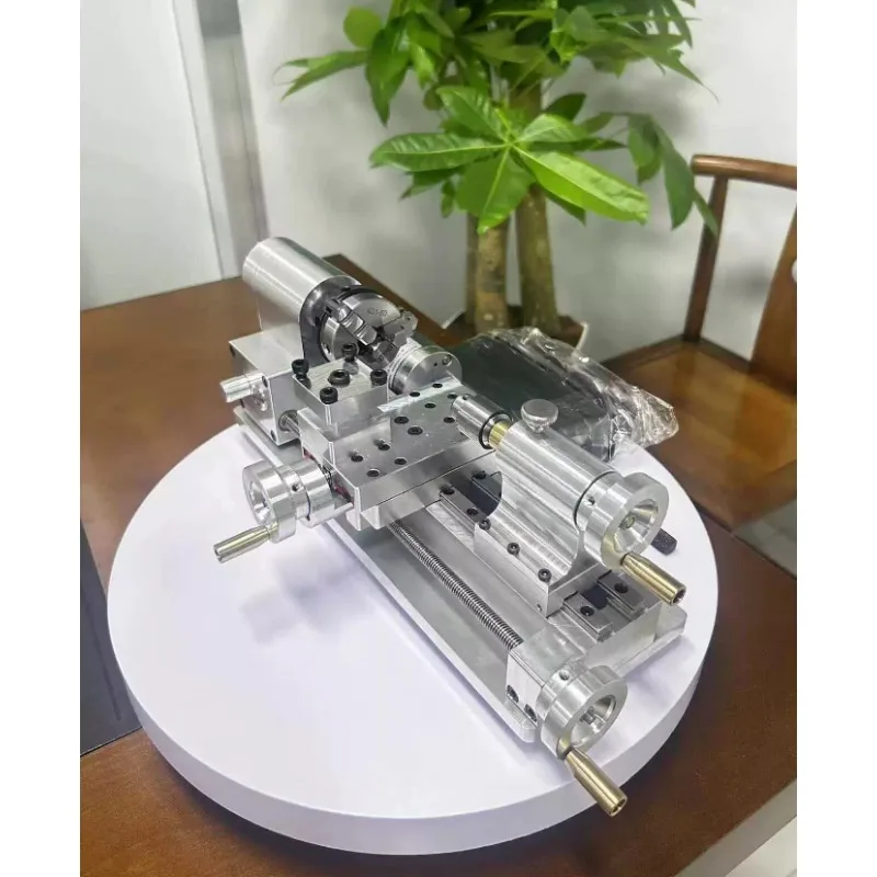 Exquisite Small Lathe, Homemade Small Lathe, Desktop Small Lathe