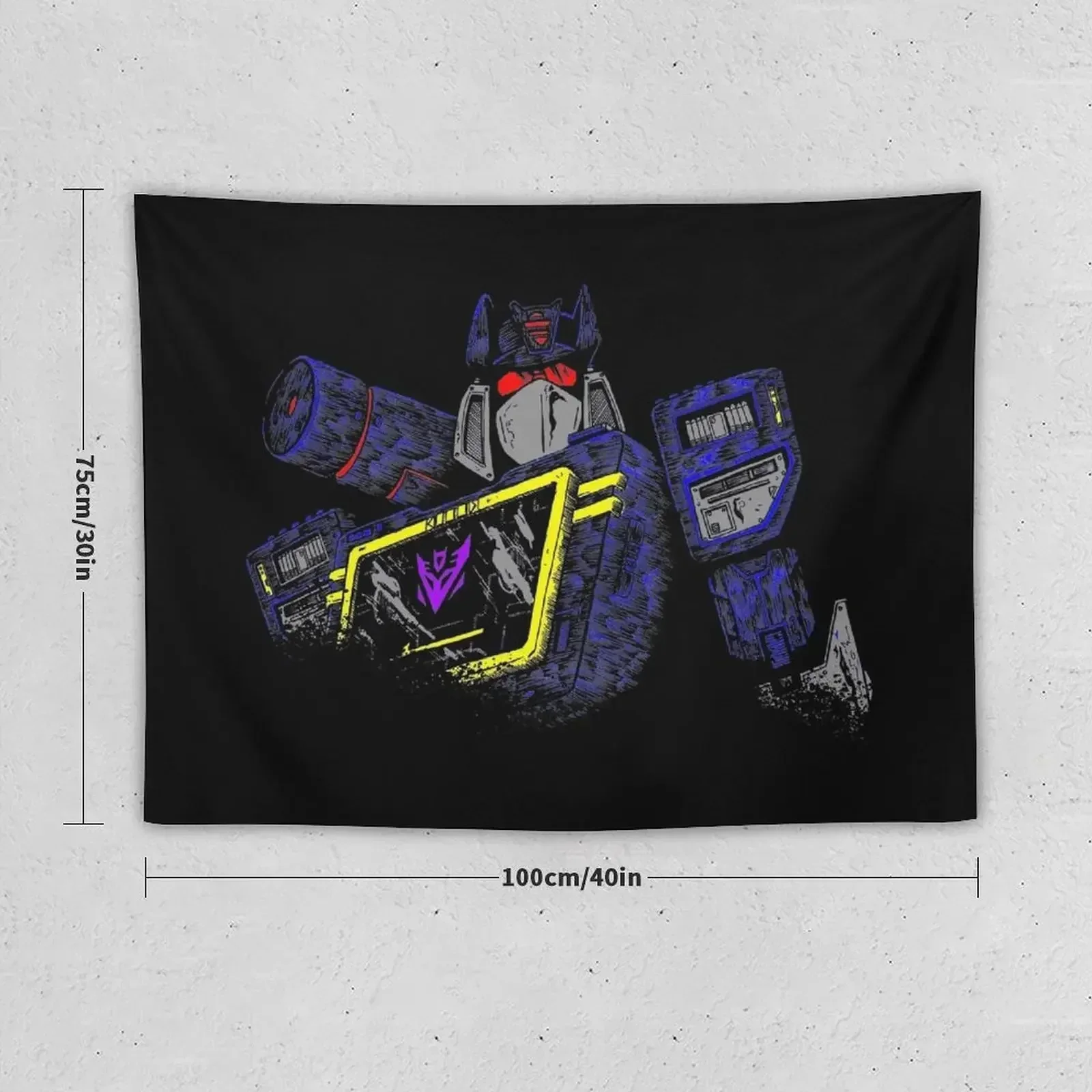 Soundwave Superior 2 Tapestry Bathroom Decor Decorative Paintings Art Mural Tapestry