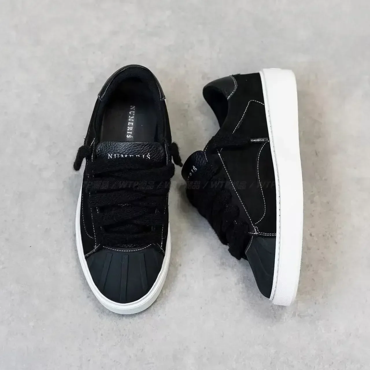 Men Women Shell Board Shoes High End Niche Trend Wear Resistant Thick Sole Daily Street Walking Casual Footwear