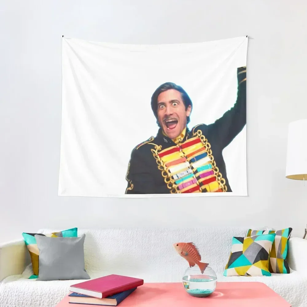 

Jake Gyllenhaal Mr. Music Sack Lunch Bunch Tapestry Room Decore Aesthetic Home Decorating Tapestry