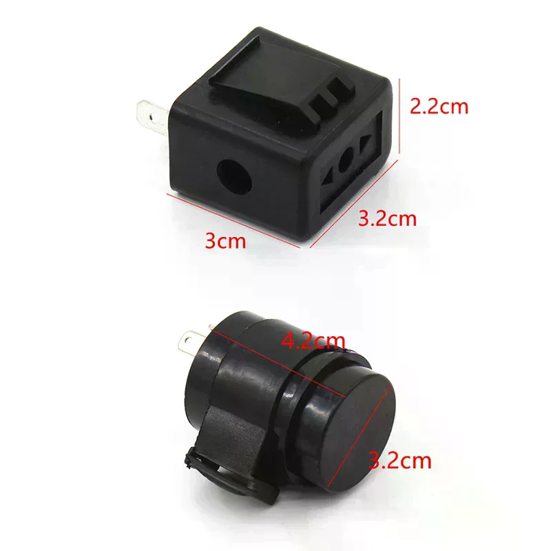 Flasher Relay Turn Signal DC 12V 48V 60V 2Pins Buzzer Beep Flasher Relay Blinker Indicator Flashers Turn Light Signals