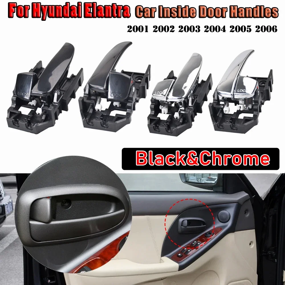 For Hyundai Elantra 2001 2002 2003 2004 2005 2006 Interior Door Handle OEM 82610-2D000 82620-2D000 82610-2D010 Car Left Right