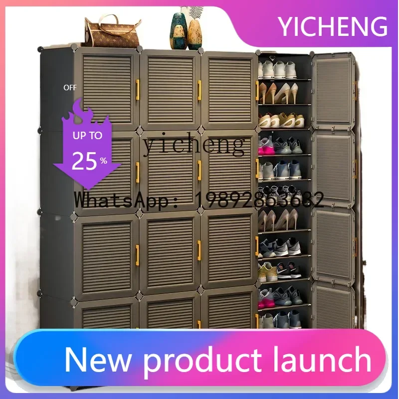 

Шкаф для обуви H2, вместительный органайзер для обуви, хит продаж, многоярусная пылезащитная полка для хранения обуви для дома и спальни