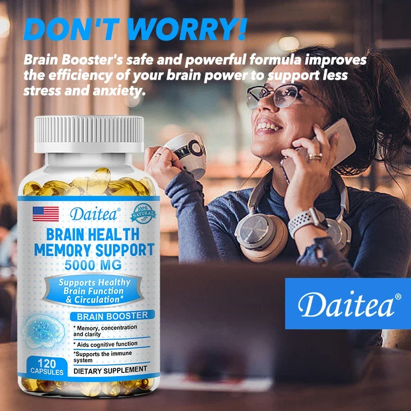 Helps to enhance memory, learning ability, improve thinking, concentration. Improves mood and supports a healthy brain.