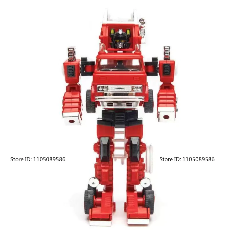새로운 재고 트랜스포머 G1 시리즈 인페르노 인기 장난감 모바일 완제품 장식품 스튜디오 선물 피규어