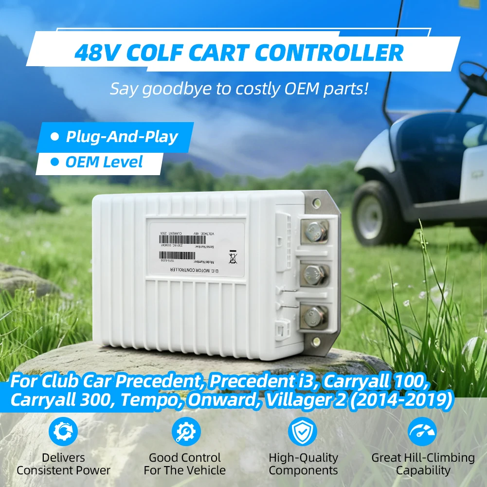 1515-5206 48V 250A Golf Cart Motor Controller for Curtis Club Car Precedent Onward Tempo 2014-2019