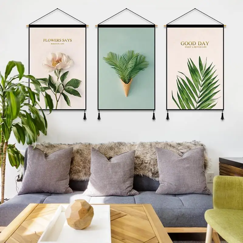 

Minimalist Landscape Tapestry Wall Hanging, Modern Art for Sofa Background Dining Room Bedroom Wall Decor Home Decoration​