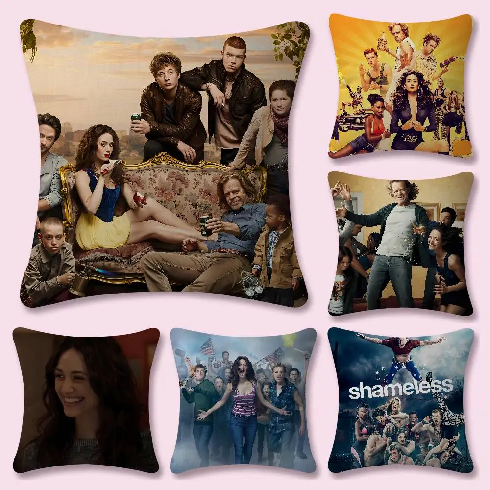 Cool Movies S-Shameless Pillow Case For 45x45cm 40x40cm 30x30cm 50x50cm 55x55cm Square Home Pillowcase Case