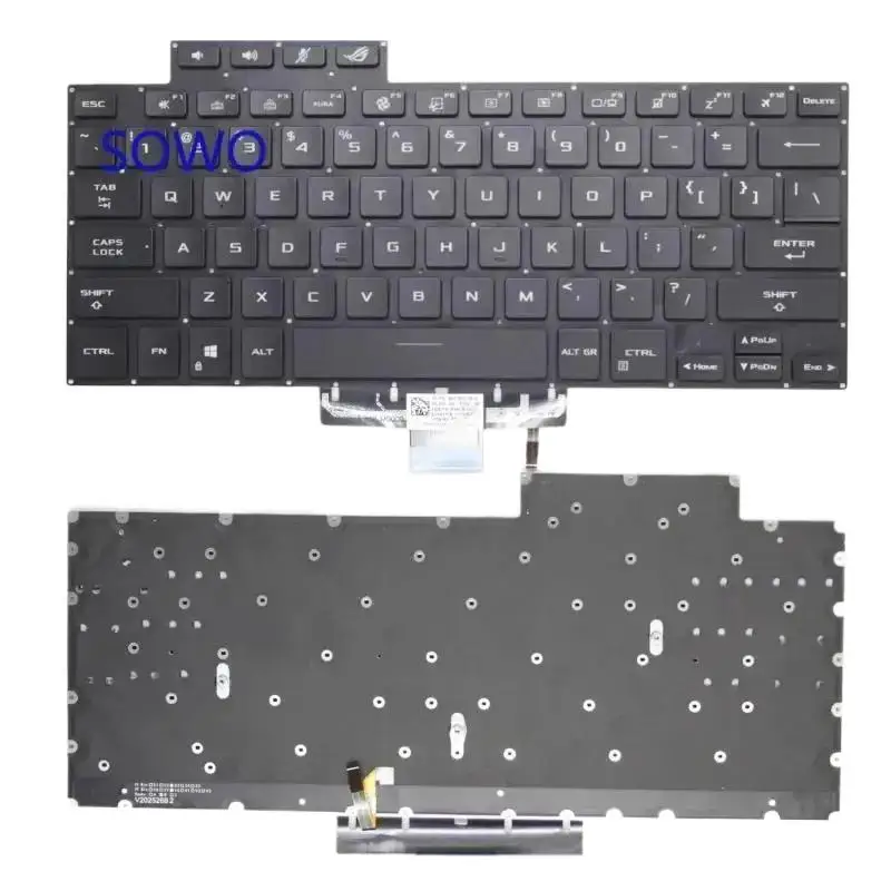 

0. Новая клавиатура с подсветкой для ASUS Zephyrus ROG 16 G16 GA503 15 G15 GU603/H и