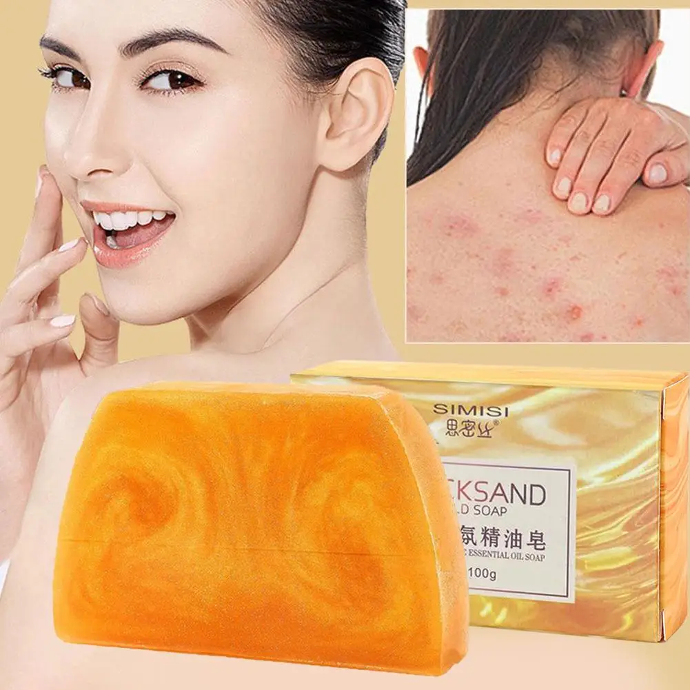 1/2/3pcs Amino Acid Facial Soap Bar Handmade Natural Acne Soap Deep Cleansing Brightening Skin Fading Dark Spots Face Body Care