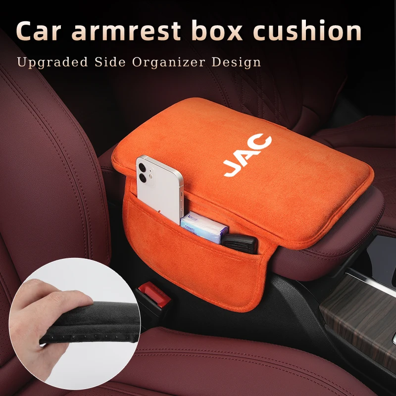 Car Center Console Armrest Box Protector Pad Storage Mat For JAC Refine J3 J4 J7 JS3 JS4 KR1 S2 S3 S4 S5 S7 Vapour T8