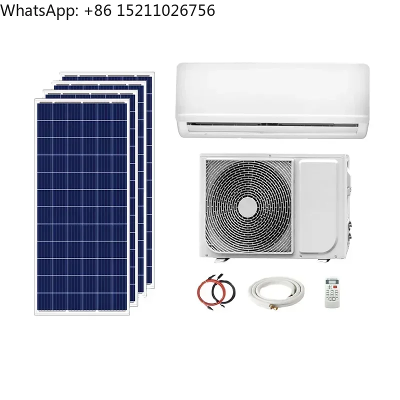 Efficient DC Solar Panel Off Grid Solar Air Conditioner for 24000btu Inverter Split Wall Mounted for Home