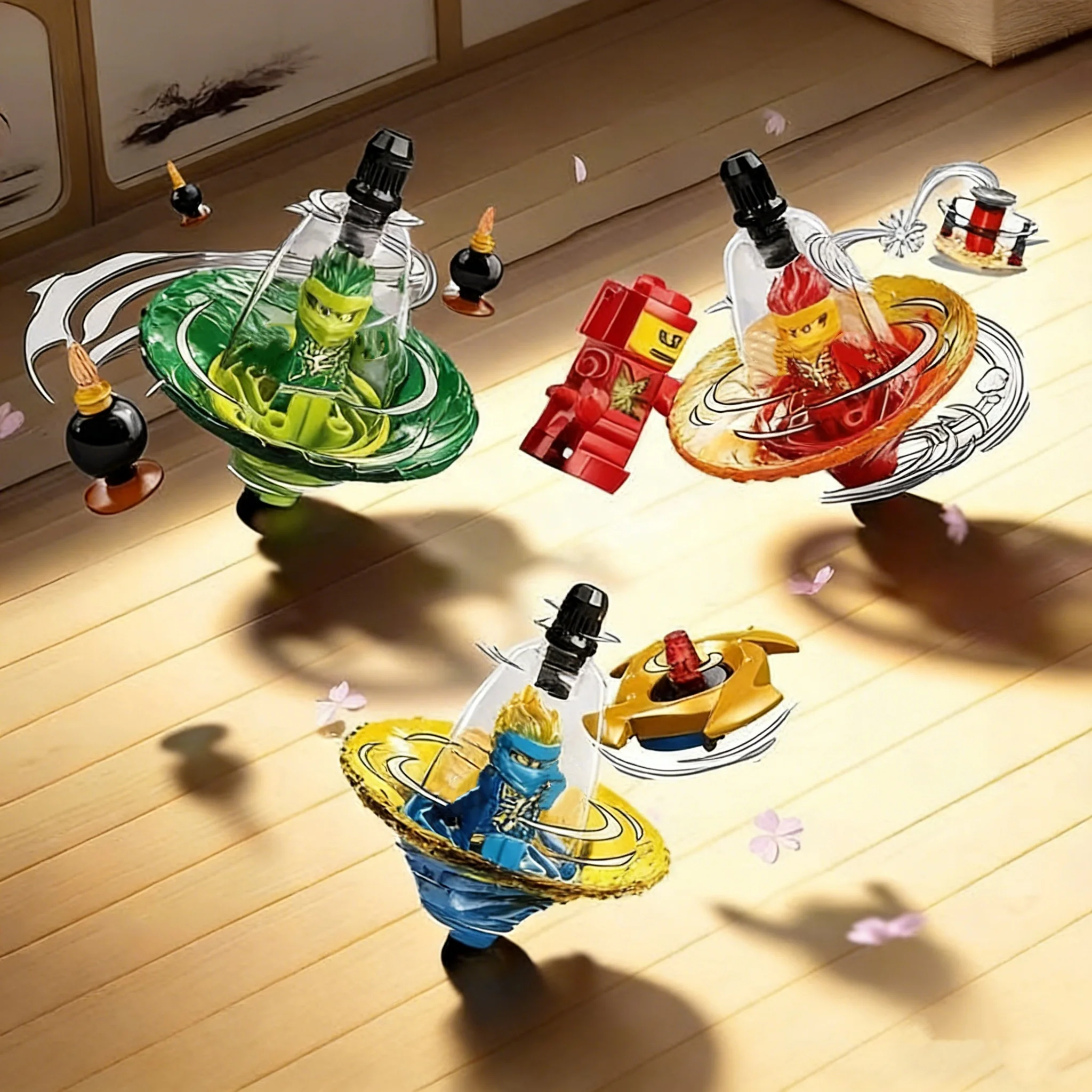 

Новый волчок-спиннер «Ниндзя» 2026 года | Многопользовательская битва | Для энтузиастов | Подарочная коллекция