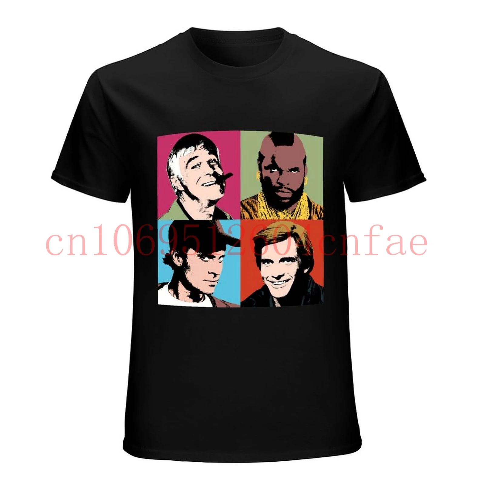 The A Team Retro 80s BA Murdock Hannibal TShirt T Shirt All Sizes Colours