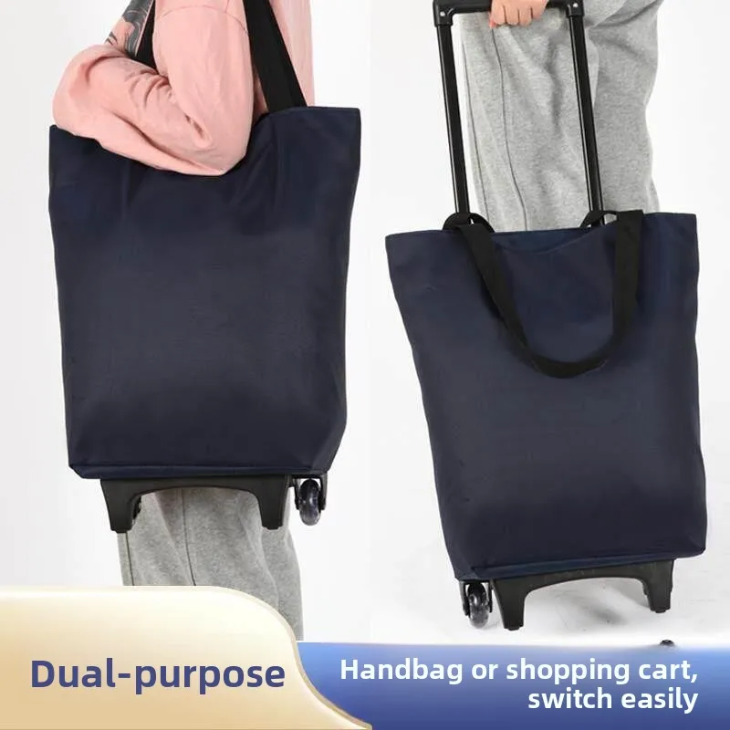 portable-folding-shopping-cart-vegetable-buying-car-hand-pulling-trolley-lightweight-oxford-cloth-material-collapsible-design
