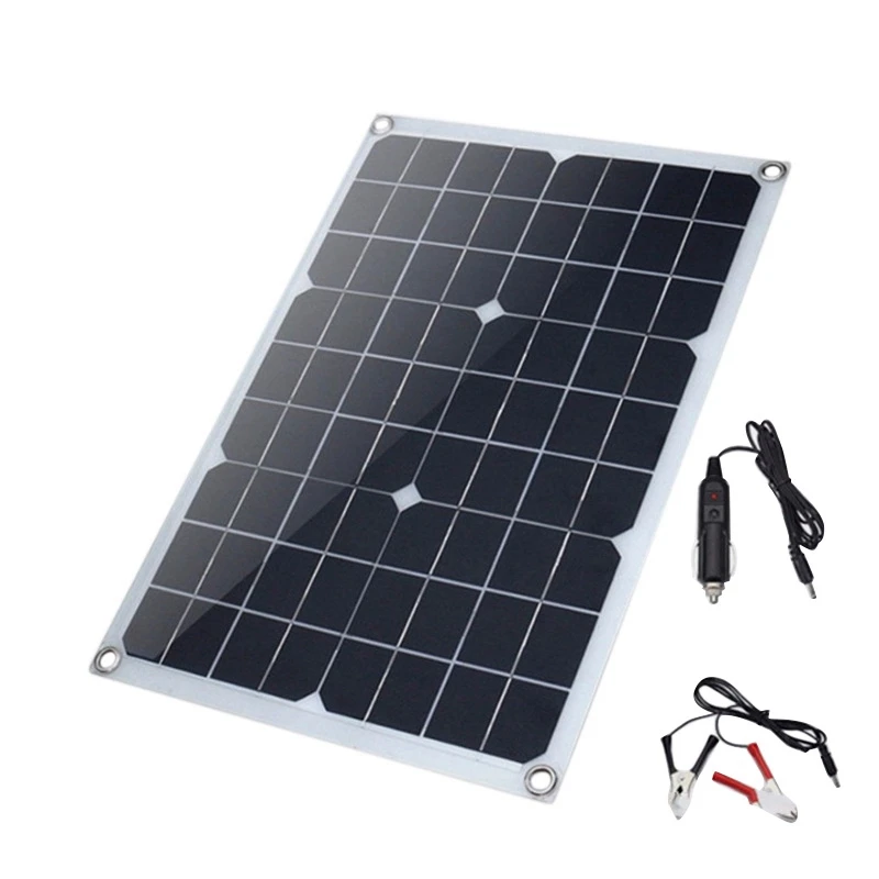 20W 18V Monocrystalline Solar Photovoltaic Panel Environmentally Friendly Portable Solar Charging Panel Solar Panel