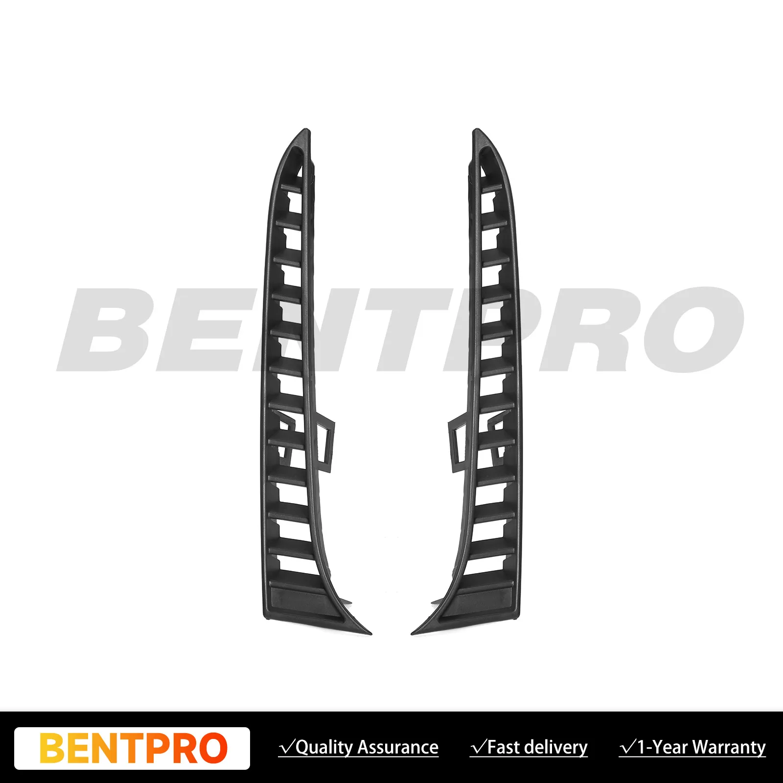 

2pcs for BMW F80 M3 S55 Black Front Bumper Left + Right Side Air Inlet Grille 51118056599 51118056600